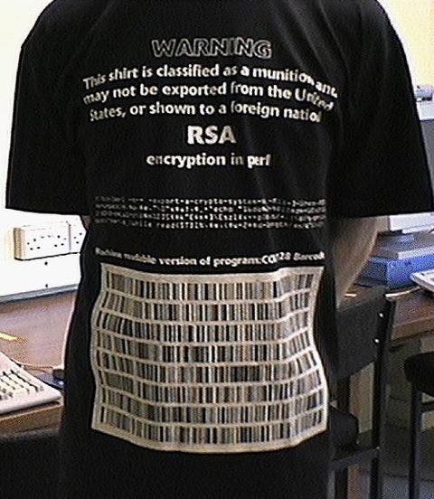 this garment is classified as a munition and may not be exported from the United States